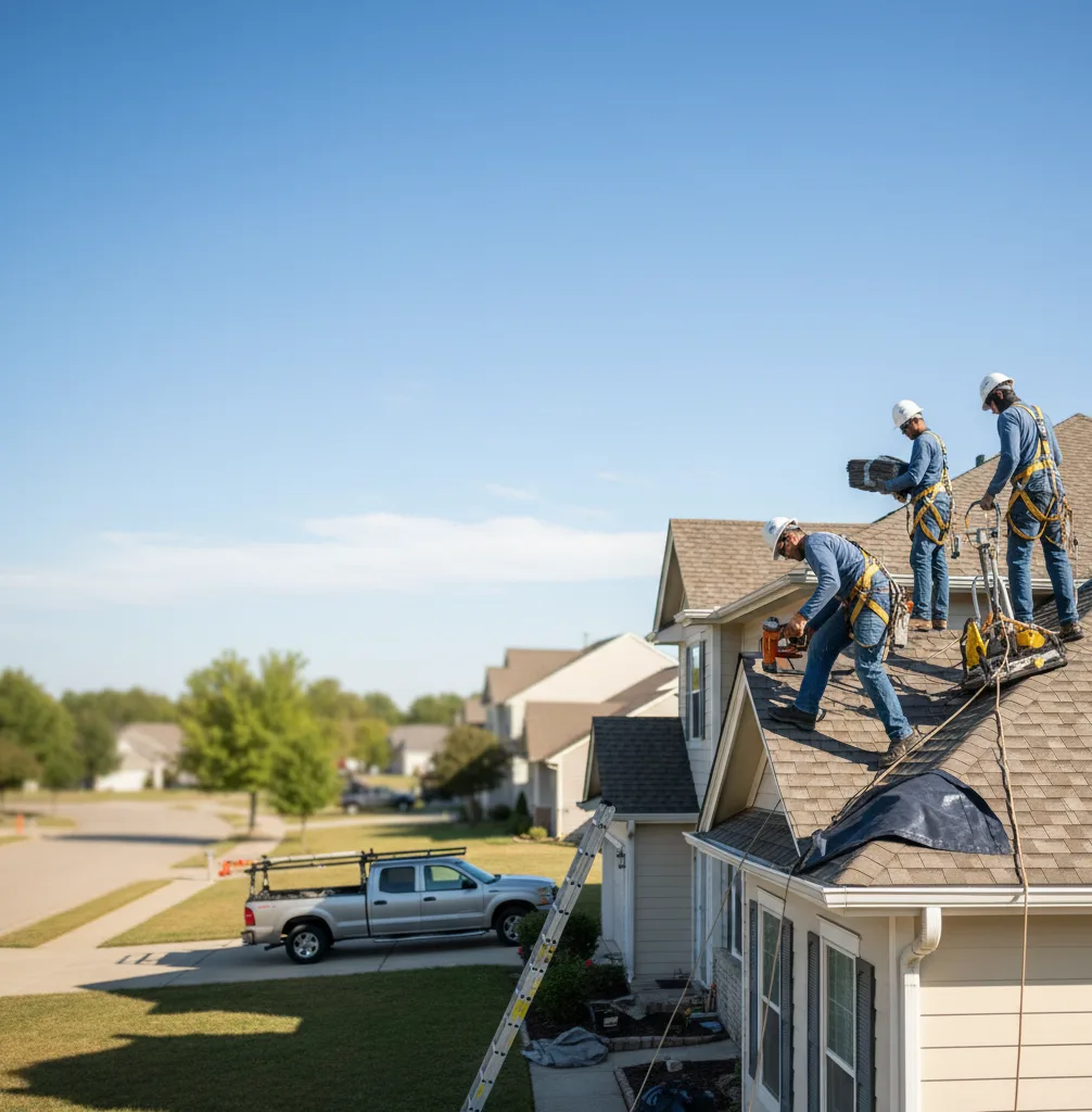 Roof Repair in Eastsound